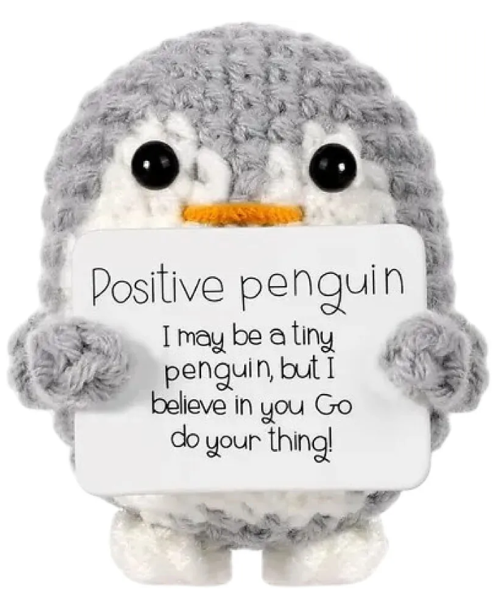 I AM CREATIVE Glücksbringer, Positiv Penguin (1 Stk)
