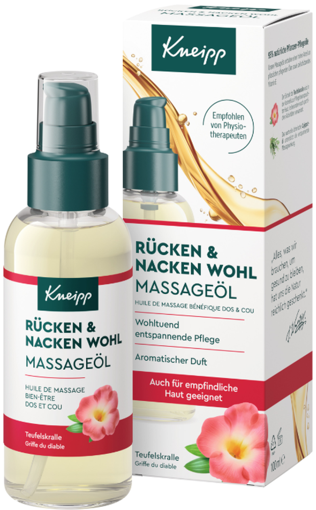Kneipp Rücken- & Nacken-Wohl Massageöl (100ml)