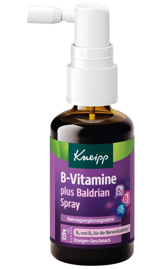 Kneipp B-Vitamine plus Baldrian Spray (30ml)