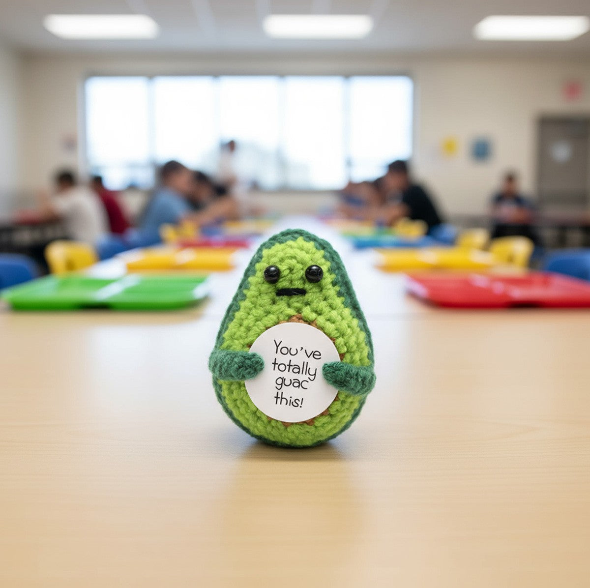 I AM CREATIVE Glücksbringer, Positiv Avocado (1 Stk)