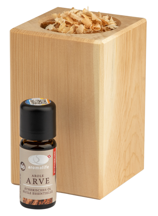 Aromalife ARVE ArvenQuader mit ätherischem Öl (1 Stk)