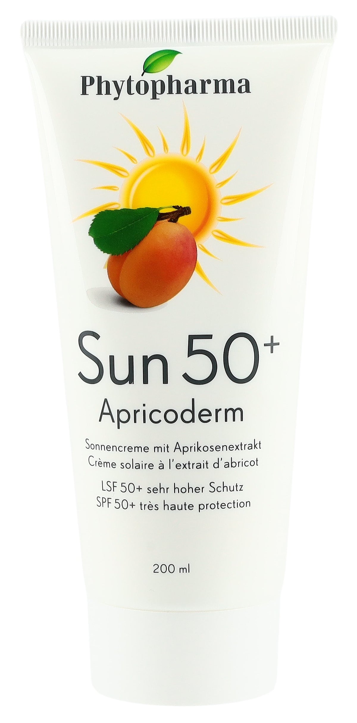 Phytopharma Apricoderm Sun LSF 50+ (200ml)