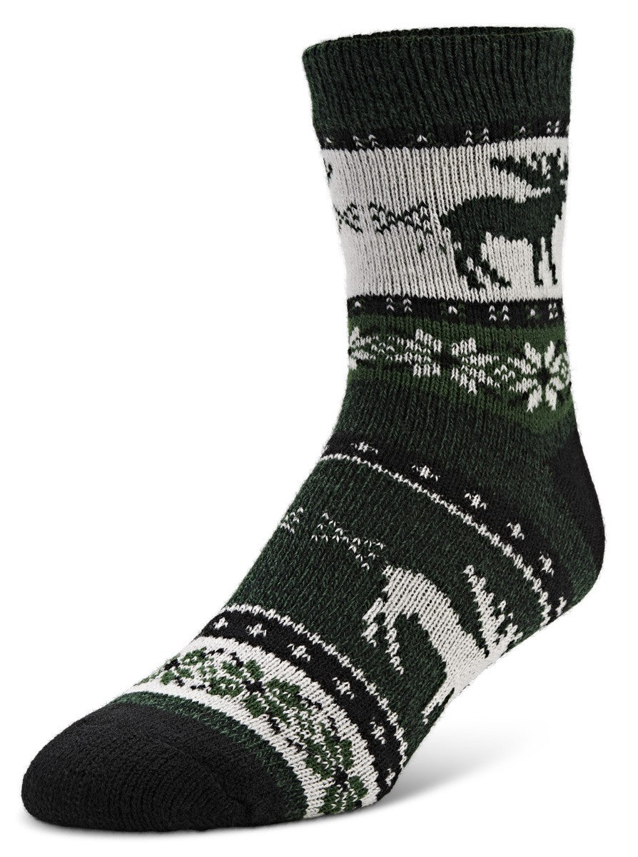 Yaktrax Kuschelsocken mit Aloe Vera, Black Forest, Grösse 41-46, für Herren (1 Paar)