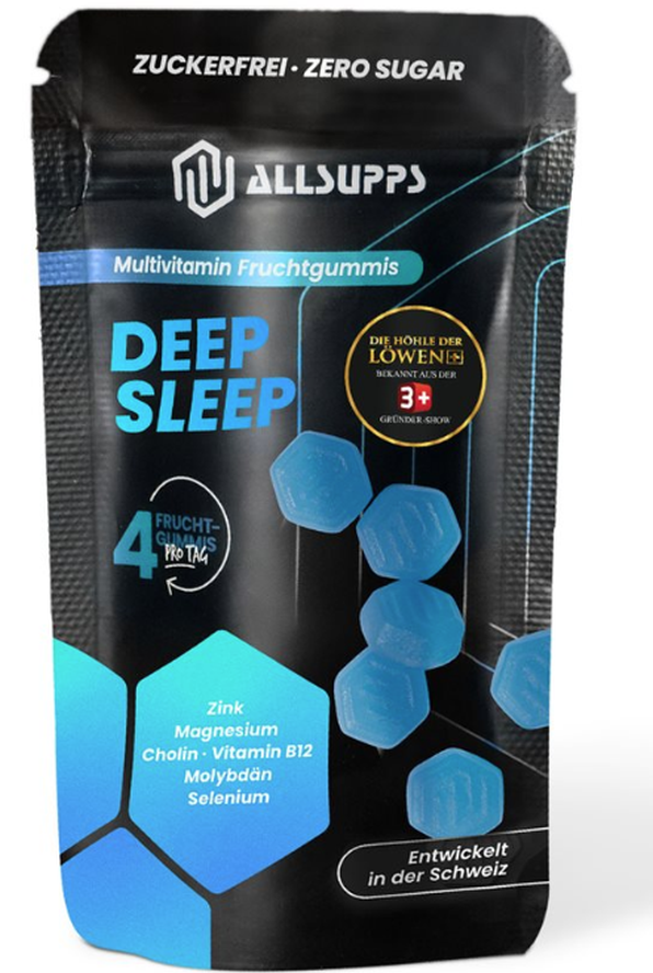 ALLSUPPS DEEP SLEEP Multivitamin Fruchtgummis Blaubeere (12 Stk)