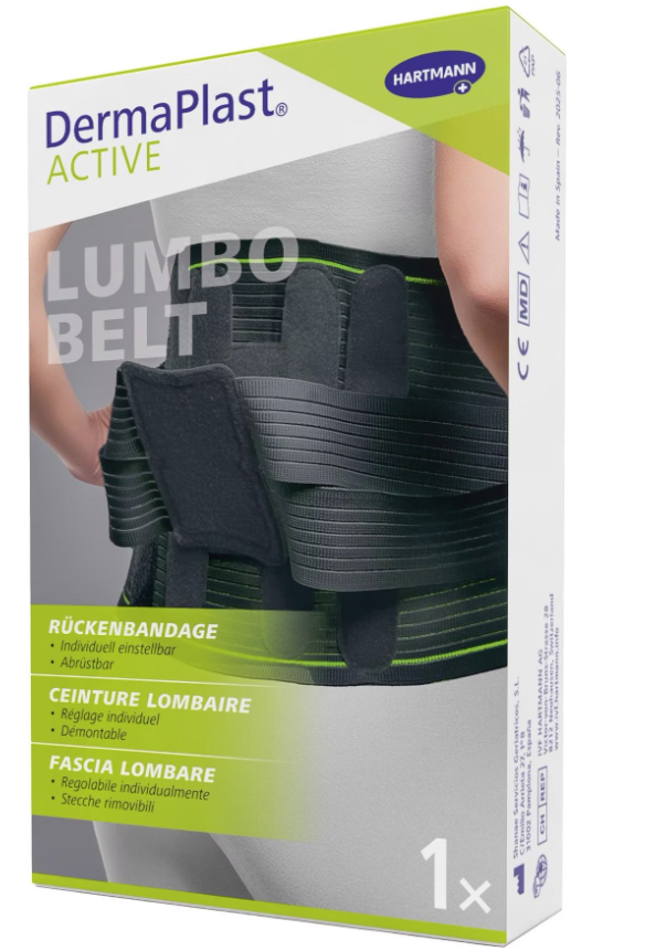 DermaPlast Active Lumbo Belt Rückenbandage, Grösse M, 90-105cm (1 Stk)