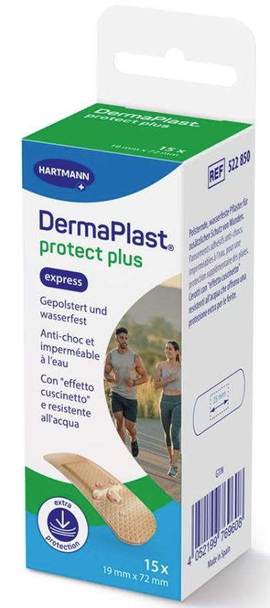 DermaPlast ProtectPlus Express, 19x72mm (15 Stk)