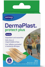 DermaPlast ProtectPlus Family, diverse Grössen (32 Stk)