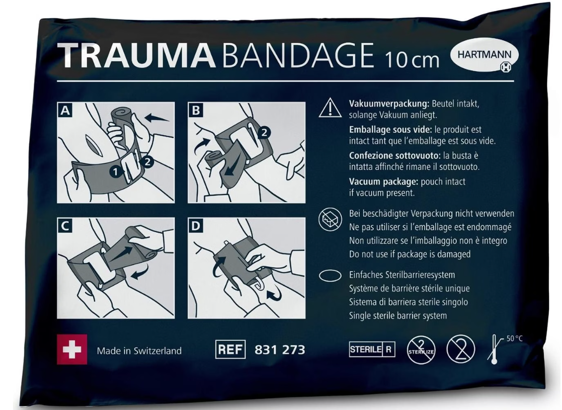 HARTMANN Trauma-Bandage 10cm (1 Stk)