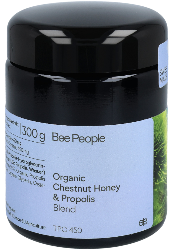 BeePeople Bio Kastanienhonig & Propolis Blend (300g)