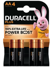 DURACELL Plus Power Boost AA-Batterien 1.5V (4 Stk)
