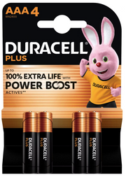 DURACELL Plus Power Boost AAA-Micro-Batterien 1.5V (4 Stk)