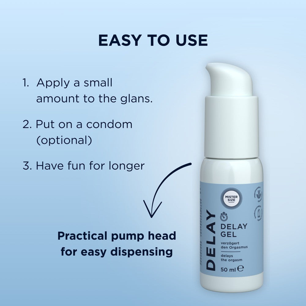 Mister Size Delay Gel Verzögerungsgel (50ml)