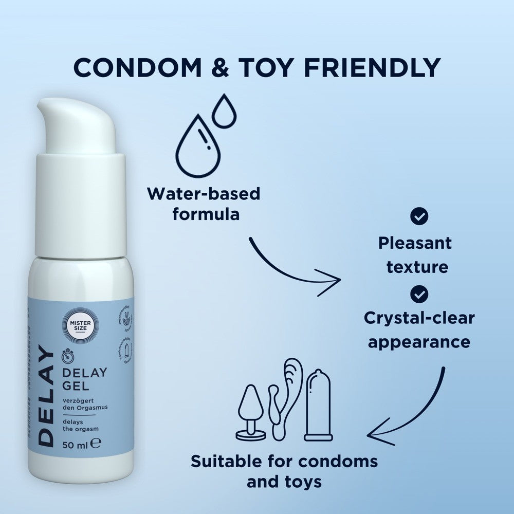 Mister Size Delay Gel Verzögerungsgel (50ml)