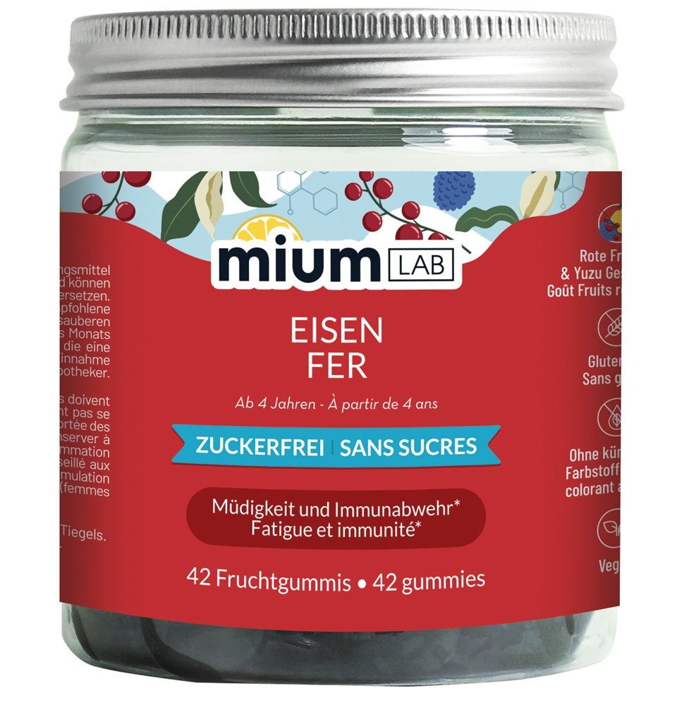 miumLAB Gummies Eisen (42 Stk)