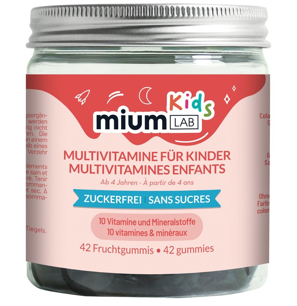 miumLAB Gummies Multivitamine für Kinder (42 Stk)