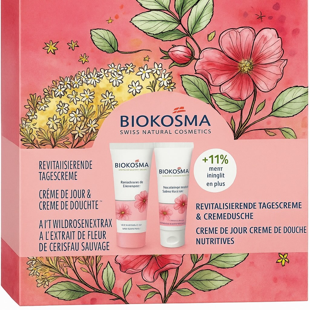 BIOKOSMA Geschenkset 2025 Wildrose Holunderblüte (1 Stk)