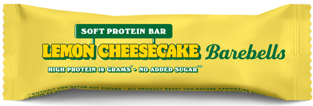 Barebells Vegan Lemon Cheescake Protein Riegel (12x55g)