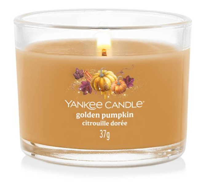 Yankee Candle Golden Pumpkin Signature Filled Votive (37g)
