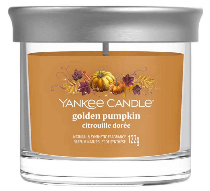 Yankee Candle Golden Pumpkin Signature Small Tumbler (122g)