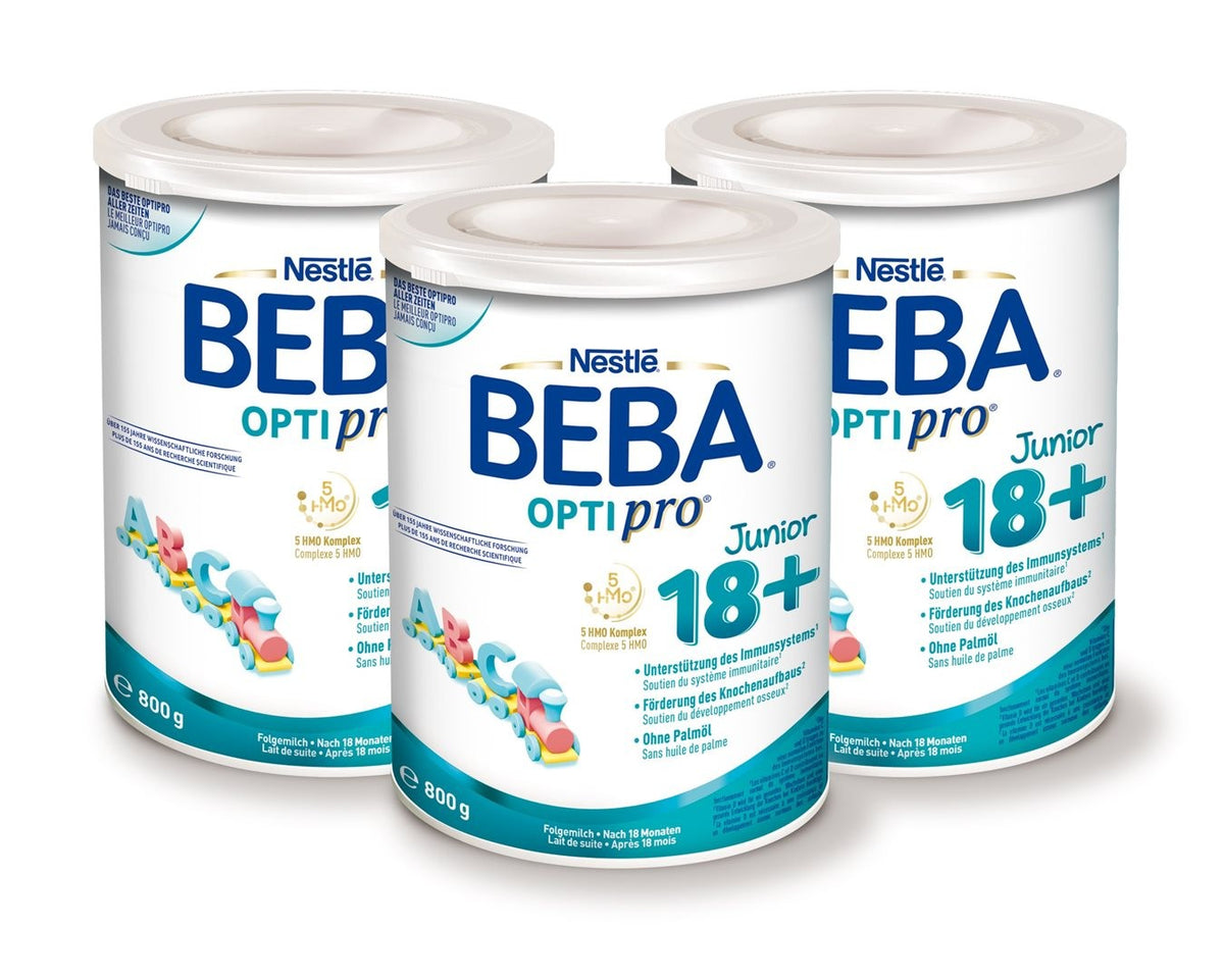 Beba Optipro Junior 18+, Triopacks 3 (3x800g)