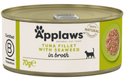 Applaws Thunfischfilet und Seegras, Nassfutter mit Katzen (156g)
