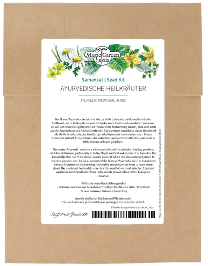 Magic Garden Seeds Ayurvedische Heilkräuter Samenset (1 Stk)