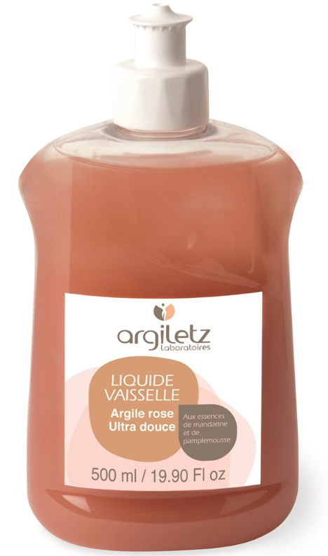 Argiletz Geschirrspülmittel mit rosa Heilerde (500ml)