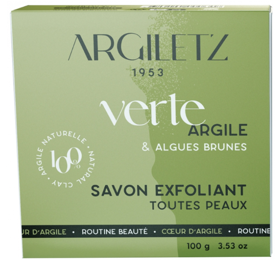Argiletz Grüner Ton Körperpeeling-Seife (100g)