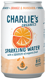 Charlie's Organics Orange-Mandarin Soda (330ml)