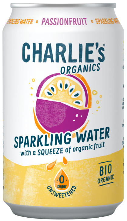 Charlie's Organics Passionfruit Soda (330ml)