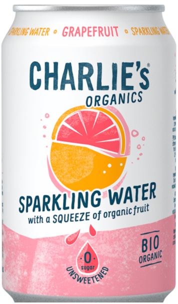 Charlie's Organics Grapefruit Soda (330ml)
