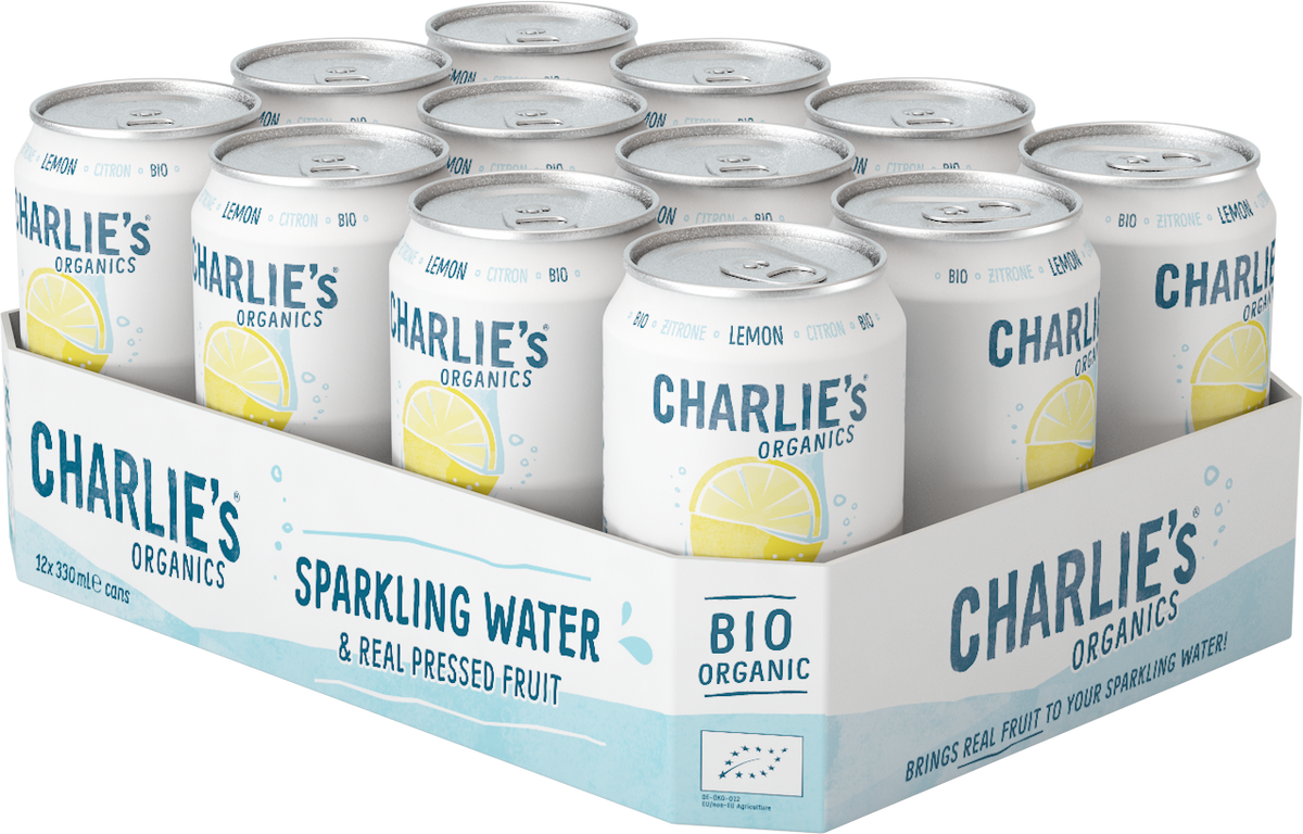Charlie's Organics Lemon Soda (12x330ml)