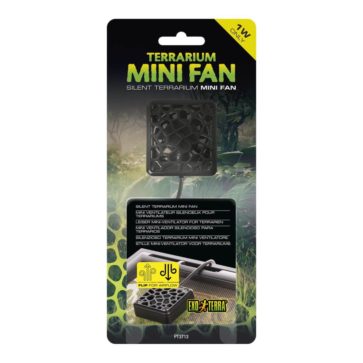 Exo Terra Terrarium Mini-Ventilator 7x7x3cm (1 Stk)