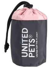 United Pets Treats Dispenser Citylife Snackbeutel dunkelgrau/pink, 7x9cm (1 Stk)