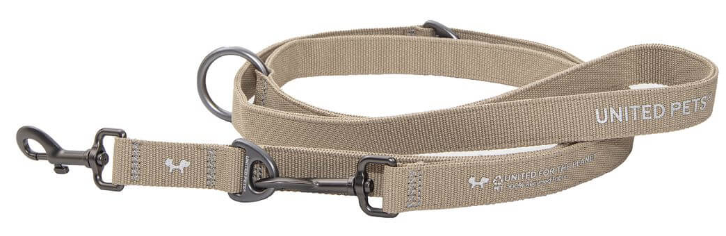 United Pets Citylife Hundeleine dove grey, 1.5x240cm (1 Stk)
