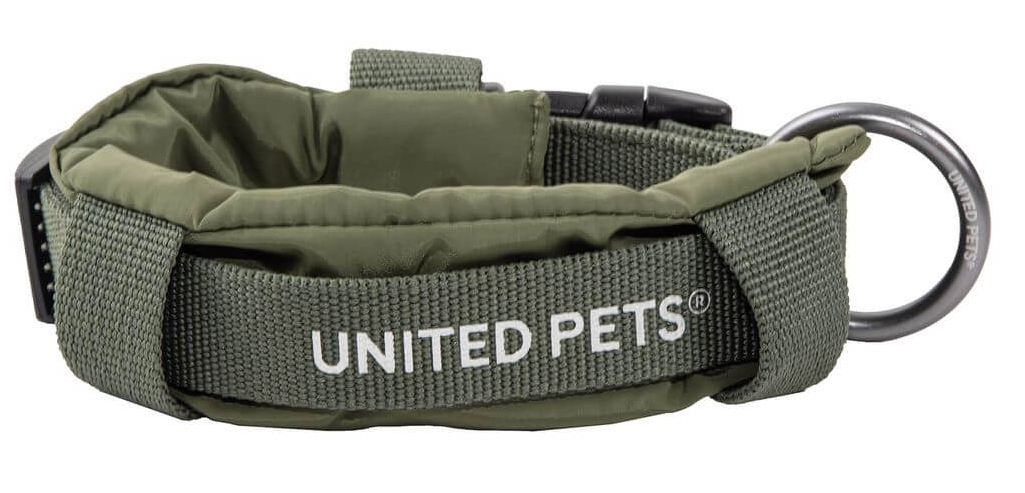United Pets Citylife Hundehalsband grün, Halsumfang 35-50cm (1 Stk)