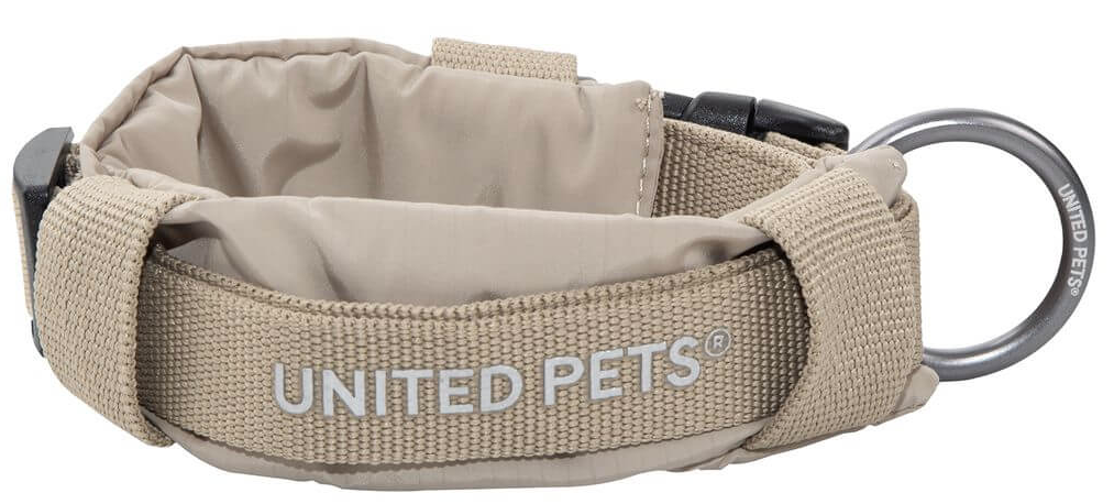 United Pets Citylife Hundehalsband dove grey, Halsumfang 35-50cm (1 Stk)