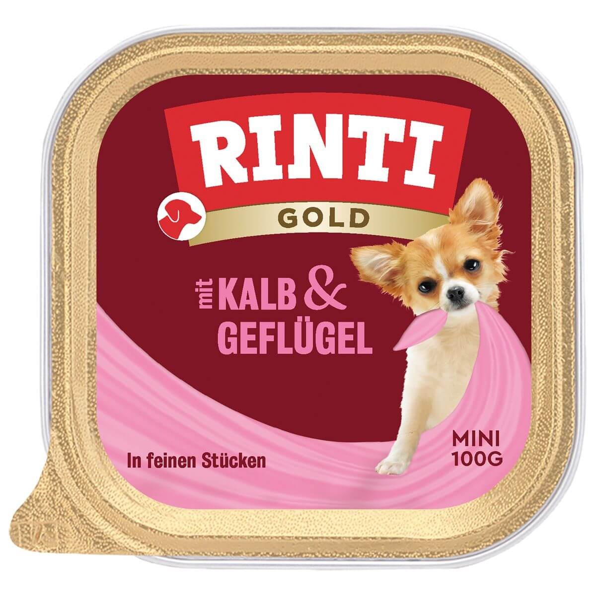 Rinti Gold Mini Kalb und Geflügel (100g)