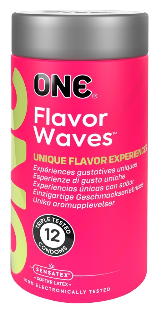 ONE Flavor Waves aromatisierte Kondome (12 Stk)