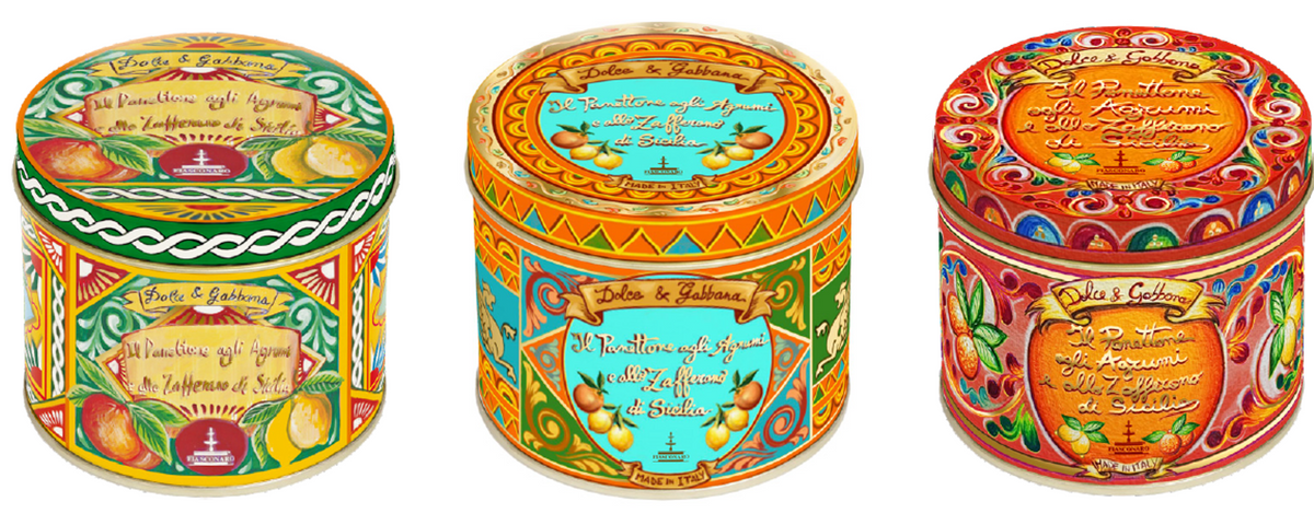 Dolce & Gabbana Zitrus- und Safran-Panettone (100g)