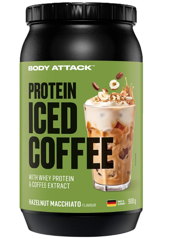 BODY ATTACK Protein Iced Coffee Hazelnut Macchiato (900g)