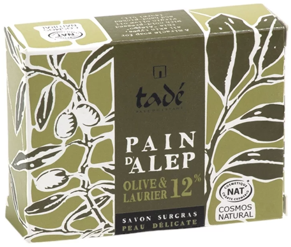 tadé Aleppo-Seife Olive & 12% Lorbeer (100g)