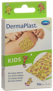 DermaPlast Kids Pflaster 6x10cm (10Stk)