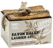 tadé Aleppo-Seife Olive & 40% Lorbeer (200g)
