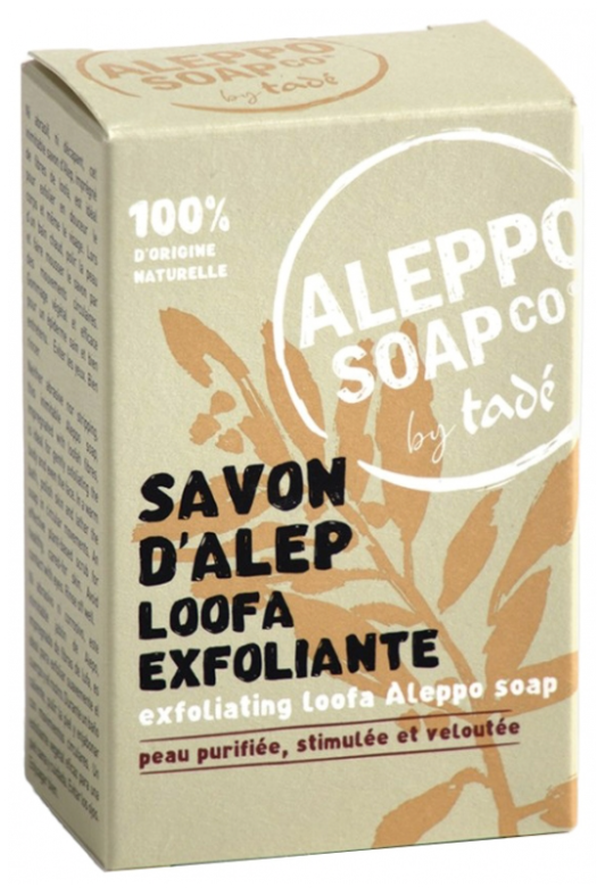 tadé Aleppo-Seife Loofa Peeling (150g)