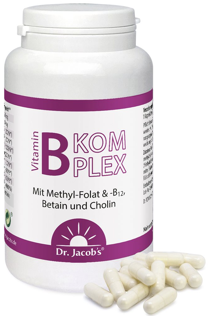 Dr. Jacob's Vitamin-B-Komplex Kapseln (120 Stk)