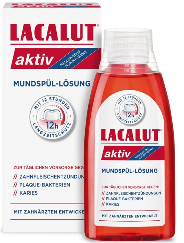 LACALUT aktiv Mundspül-Lösung (300ml)