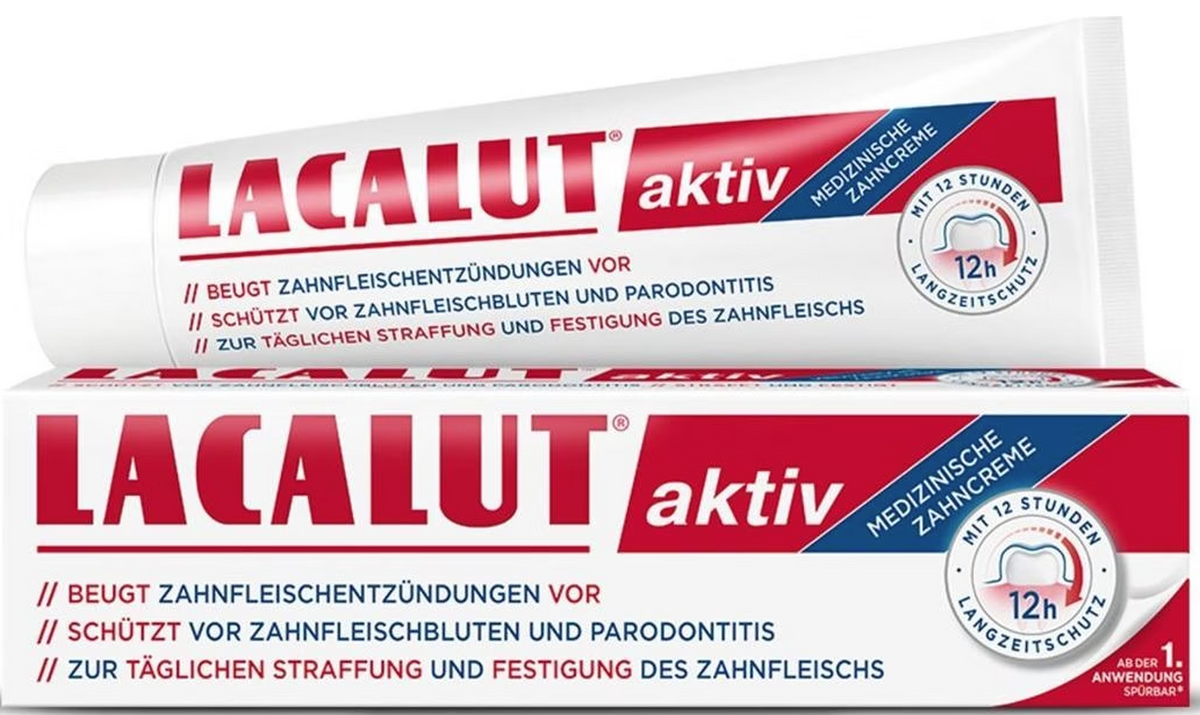 LACALUT aktiv Zahncreme (75ml)