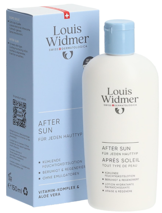 Louis Widmer After Sun, parfumiert (150ml)