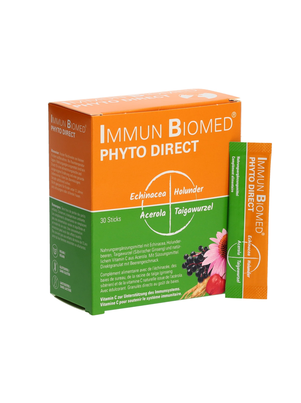 IMMUN BIOMED Phyto Direct Granulat Sticks (30 Stk)